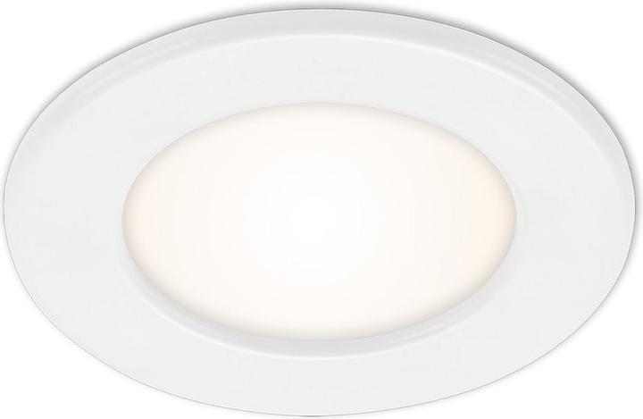 Produktbild Briloner LED Einbauleuchte dimmbar IP44 6W 450 lm 3000 K warmwei rund wei 115/100 mm 230V (450 lm)