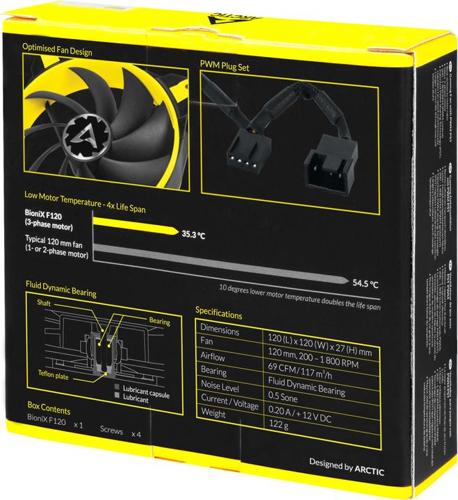 Actual product image Arctic BioniX F120 (120 mm, 1 x)