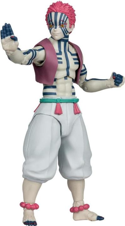 Actual product image McFarlane Demon Slayer: Kimetsu no Yaiba action figure Akaza 18 cm