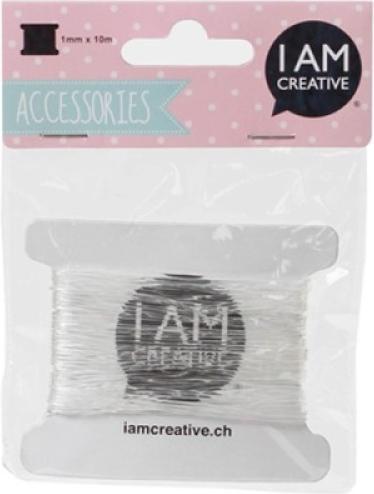 Produktbild Rico Design Nylonfaden Schmuckband transparent