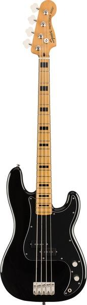 Actual product image Squier Classic Vibe 70s Precision Bass Black MN (Electric bass, NATO)
