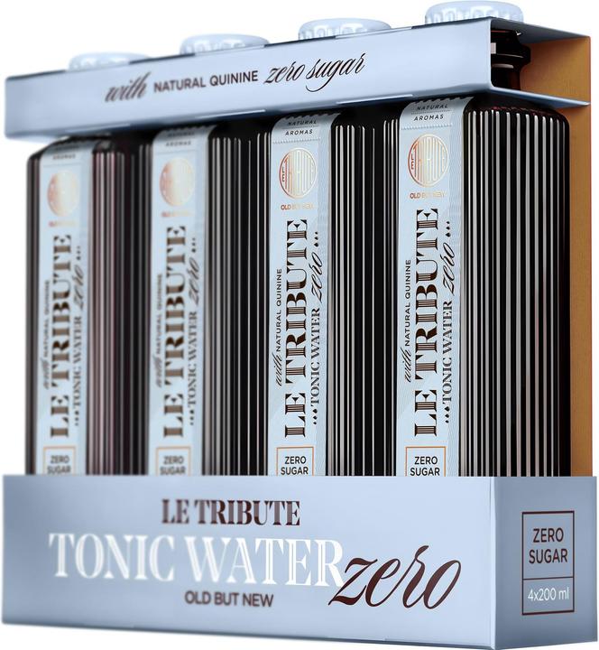 Le Tribute Tonic Water Zero (4 x 20 cl)
