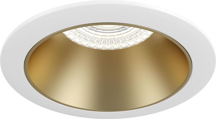 Actual product image Maytoni Share Downlight, Recessed Luminaire GU10 Gold-White Ø86mm (GU10)