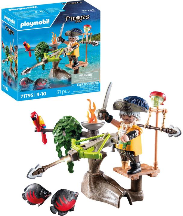 Actual product image Playmobil Piratesque with ballista (71795, Playmobil Pirates)