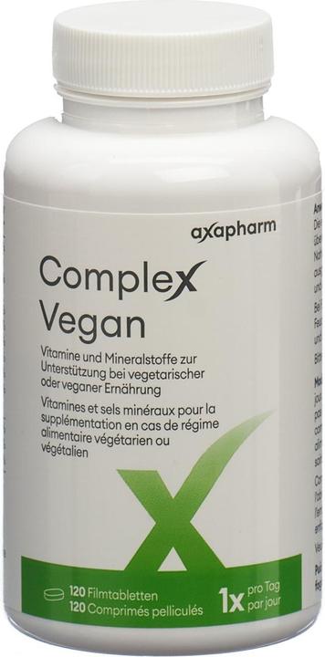 Produktbild Complex Vegan Filmtabletten (120 Stück, Tabletten, 222 g)