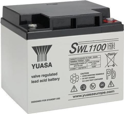 Produktbild Yuasa SWL1100 12V 40,6Ah USV-Batterie - Longlife