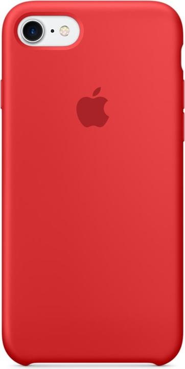 Actual product image Apple Silicone Case (PRODUCT)RED (Apple iPhone 7)