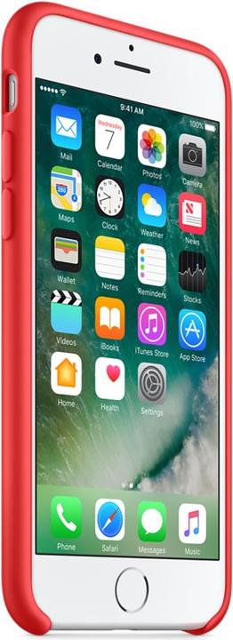 Actual product image Apple Silicone Case (PRODUCT)RED (Apple iPhone 7)