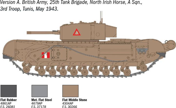 Produktbild 1:72 Brit. Churchill Mk. III