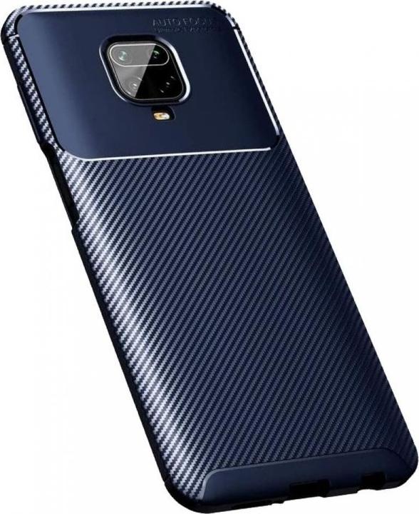 Actual product image Screenguard Xiaomi Redmi Note 9 Pro Cover Carbon Design TPU Case (Xiaomi Redmi Note 9 Pro)