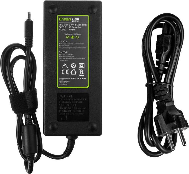 Actual product image GreenCell PRO Laptop Charger for Dell XPS 15 Precision 15 - 19.5V - 6.7A - 130W (130 W)