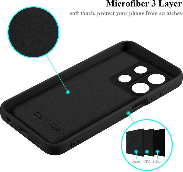 Immagine prodotto Cadorabo Custodia per Redmi Note 13 5G Global TPU con design in silicone per la protezione da liquidi (Xiaomi Redmi Note 13 5G)