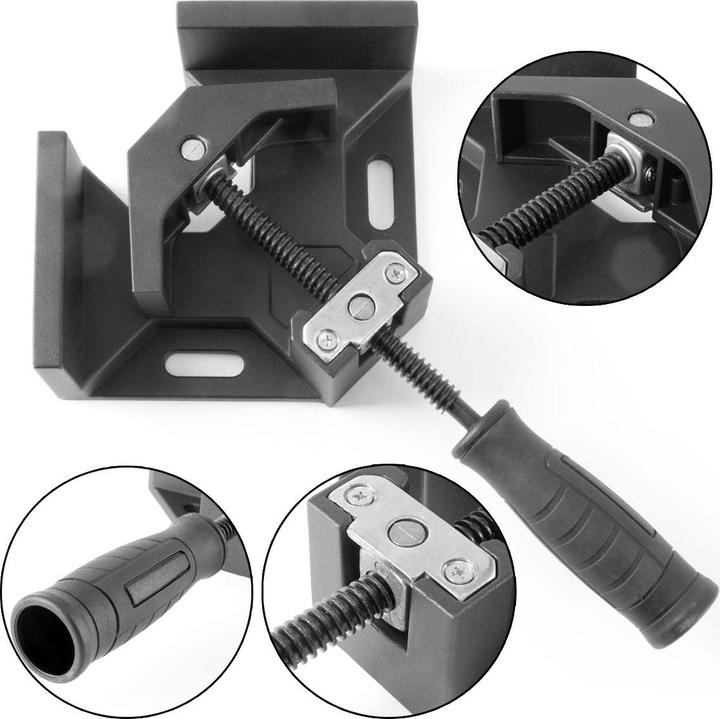 Actual product image Stahlwerk Angle clamp WK 95 ST Angle clamp aluminum for metal, wood, plastic (68 mm)
