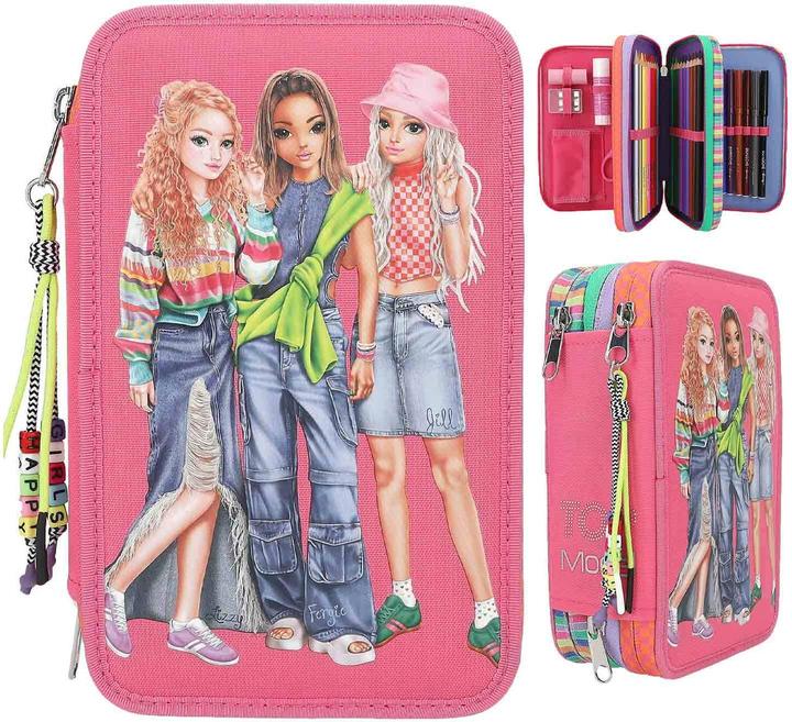 Immagine prodotto Depesche TOPModel 3-Fach Federtasche JOY inkl. Stifte