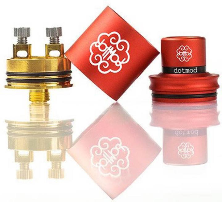 Dotmod Petri V2 RDA Tank incl. Conversion Cap Red (1 x)