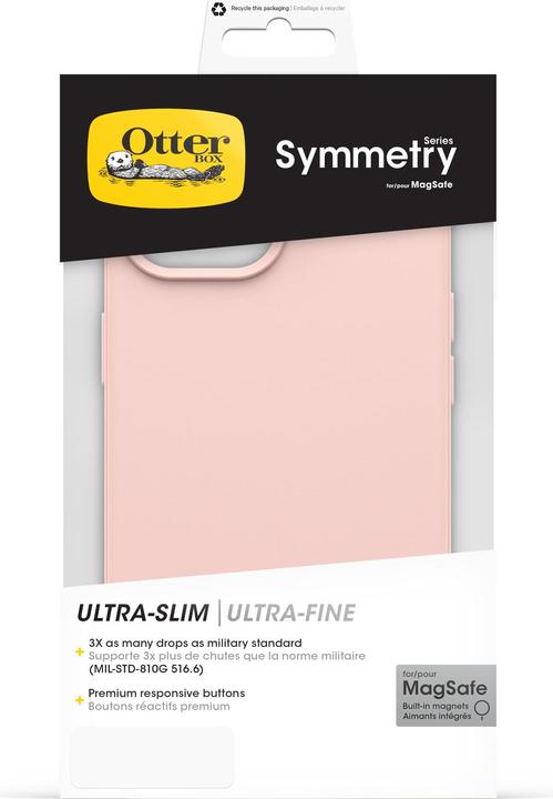 Produktbild OtterBox Symmetry mit MagSafe (Apple iPhone 15, Apple iPhone 16e, Apple iPhone 13, Apple iPhone 14)