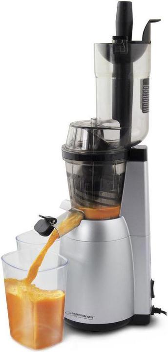 Image du produit Esperanza Juicer low speed Mela EKJ004 (150W, juodos spalvos, steel color)