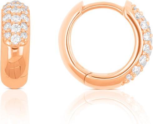 Actual product image Muau Creoles (Red gold or silver, White gold, Yellow gold)