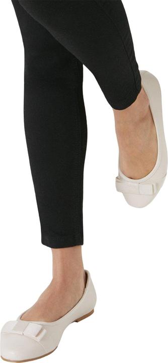 Actual product image Dorothy Perkins Womens/Ladies Paris Bow Detail Wide Ballerina Flats (38)