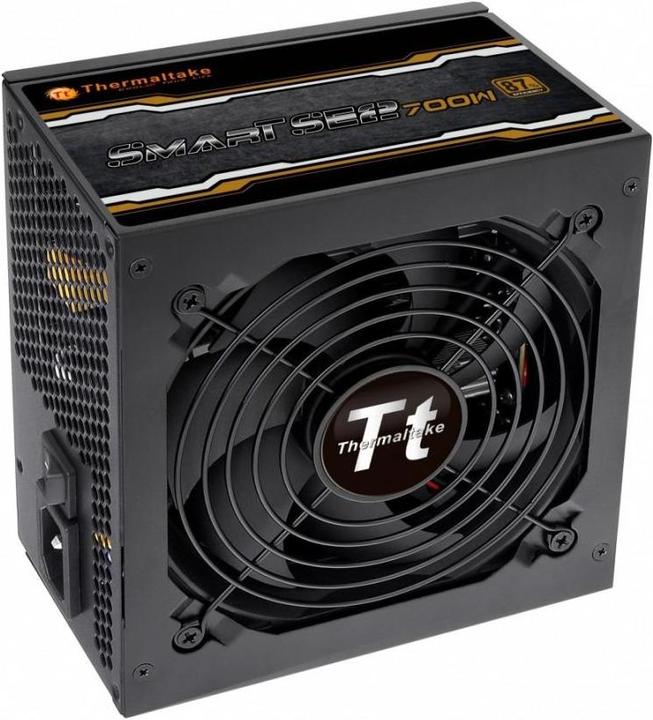Immagine prodotto Thermaltake ALIMENTAZIONE ATX 700W SMART SE2 NERO 87% EFFICIENZA/SEMI MODULARE/VENTOLA 140MM PS-SPS-070 (700 W)