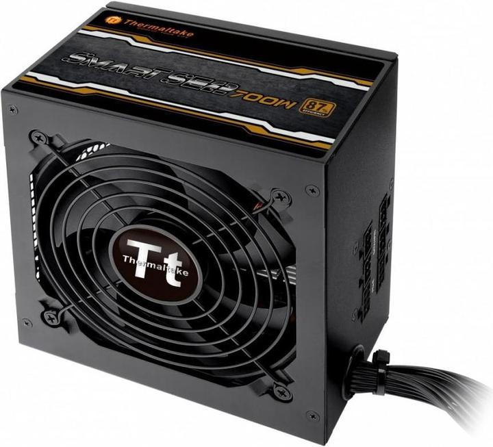 Immagine prodotto Thermaltake ALIMENTAZIONE ATX 700W SMART SE2 NERO 87% EFFICIENZA/SEMI MODULARE/VENTOLA 140MM PS-SPS-070 (700 W)