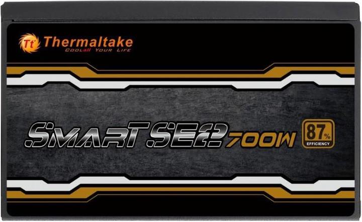 Immagine prodotto Thermaltake ALIMENTAZIONE ATX 700W SMART SE2 NERO 87% EFFICIENZA/SEMI MODULARE/VENTOLA 140MM PS-SPS-070 (700 W)