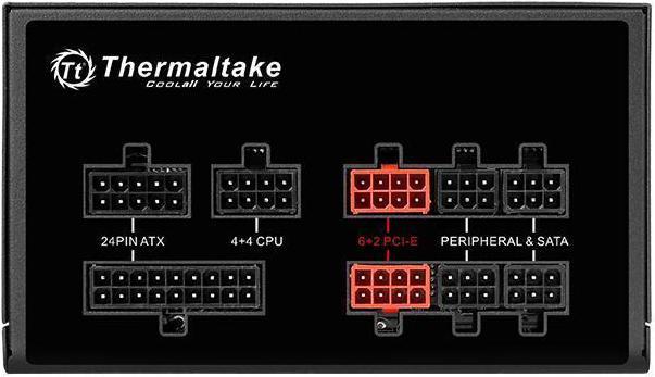 Produktbild Thermaltake PSU ATX650W 80+ GOLD (650 W)