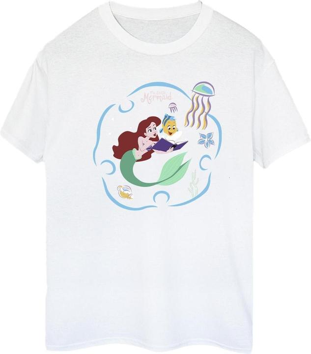 Image du produit Disney - T-shirt THE LITTLE MERMAID READING A BOOK - Femme (XL)