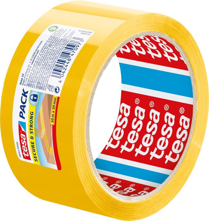 Image du produit tesa tesapack Ruban d'emballage SECURE & STRONG avec effet de scellage (50 mm)