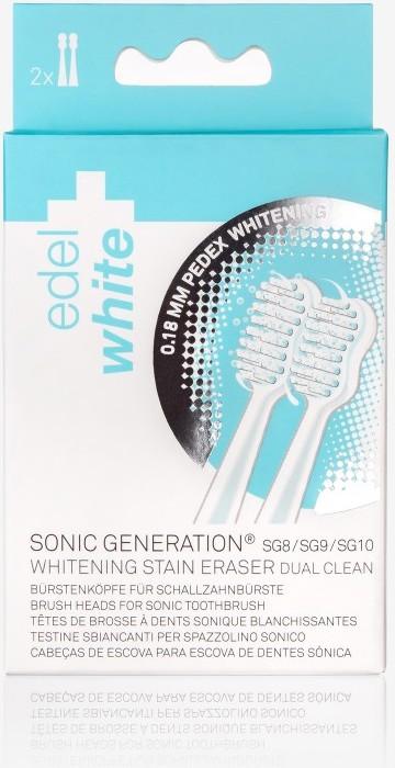 Produktbild Edel + White Whitening Brush Heads Sonic Ersatzbürstenköpfe (2 x)