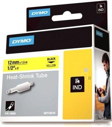 Actual product image Dymo Rhino Heat Shrink Tube 12mm Yellow (1.20 cm, Yellow)
