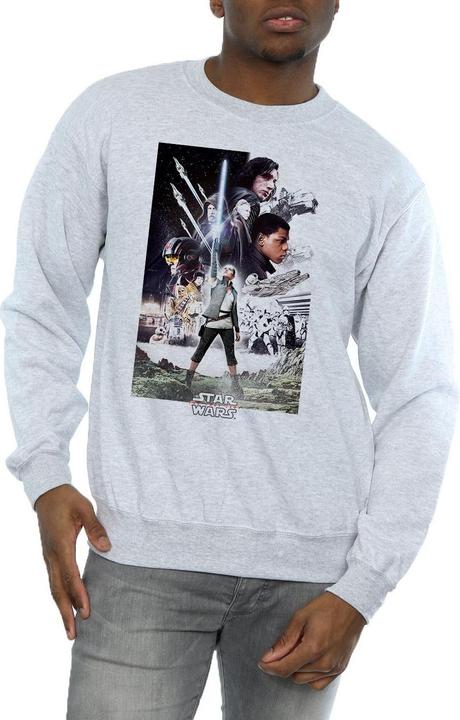 Produktbild Star Wars The Last Jedi Character Poster Sweatshirt (L)