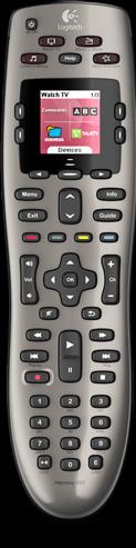 Logitech Harmony 650 Fernbedienung (Universal Fernbedienung, Infrarot)