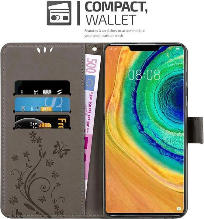 Actual product image Cadorabo Flower Book Cover (Mate 30 Pro)