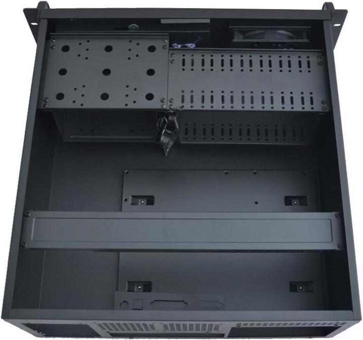 Productafbeelding Gembird 19inch Rack-mount serverchassis 450mm zwart (ATX)