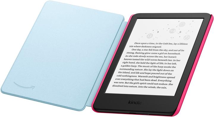 Produktbild Amazon Kindle Kids Edition without Special Offers inkl. Einhorntal-Hülle (2022) (6", 16 GB, Pink)