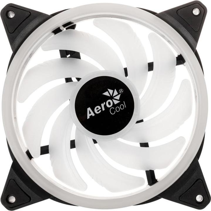 Image du produit AeroCool Duo 14 Boîtier d'ordinateur Ventilateur 14 cm Noir (140 mm, 1 x)