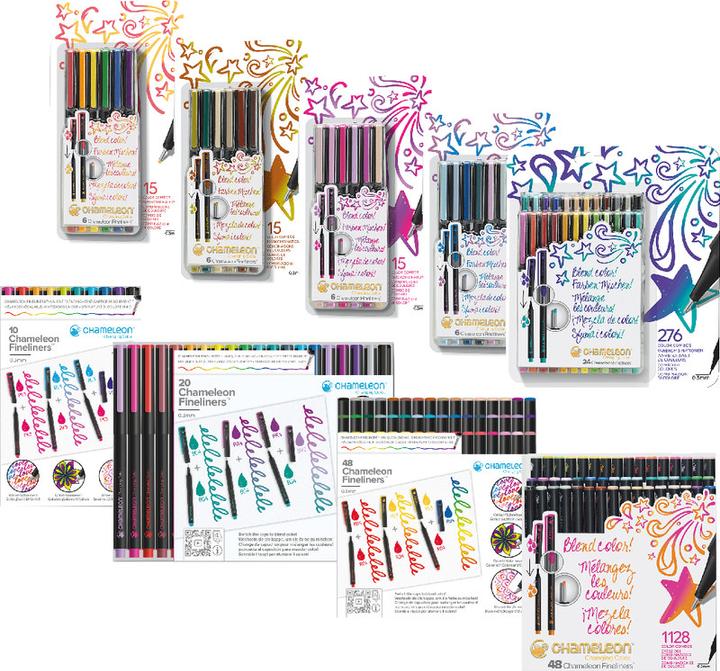 Produktbild Chameleon Fineliner Changing Color (Mehrfarbig, 10 x)