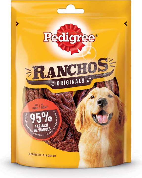 Produktbild Pedigree Ranchos mit Rind (Senior, Adult, Junior, 1 Stk., 70 g)