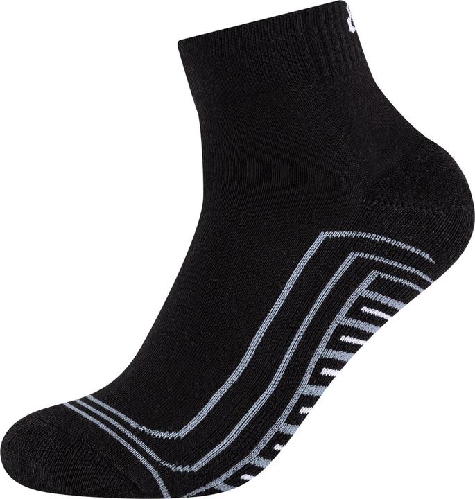 Actual product image Skechers Unisex Basic Cushioned Quarter 4p (pack of 4, 35, 38)