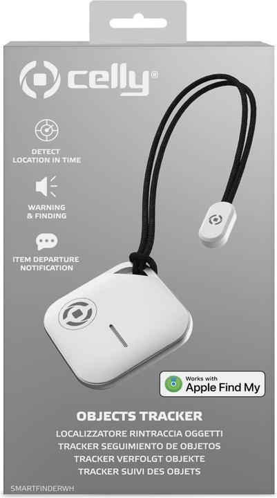 Image du produit Celly Smart Tag Finder Blanc Smartfinderwh (iOS)