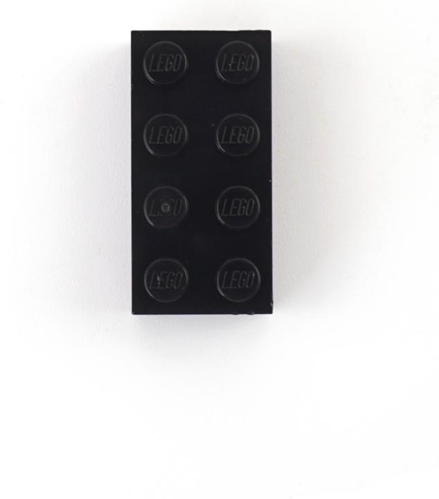 Produktbild LEGO 2x4 Steine Kiloware - 1 Kilo in Schwarz NEU! (3001, LEGO Zubehör)