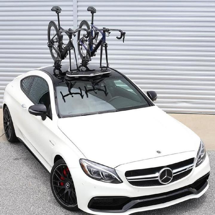 Actual product image SeaSucker Vacuum bike rack for 2 bikes