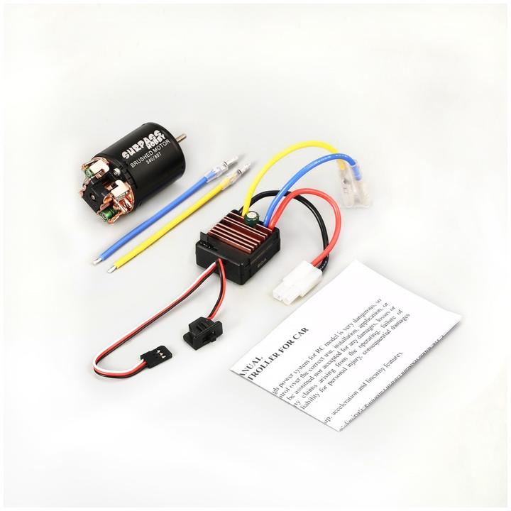 Image du produit Surpass Hobby SURPASS 540 3-Slot 80T 15900 RPM w/ 60A ESC combo