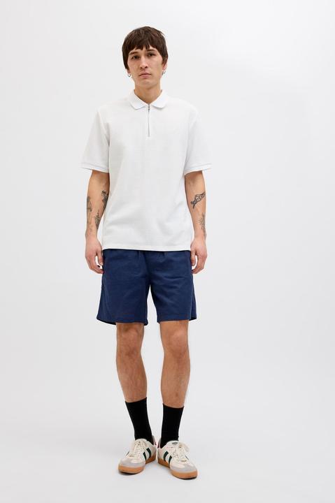Actual product image Jack & Jones Jjeaustin Zip Polo Ss Noos (L)