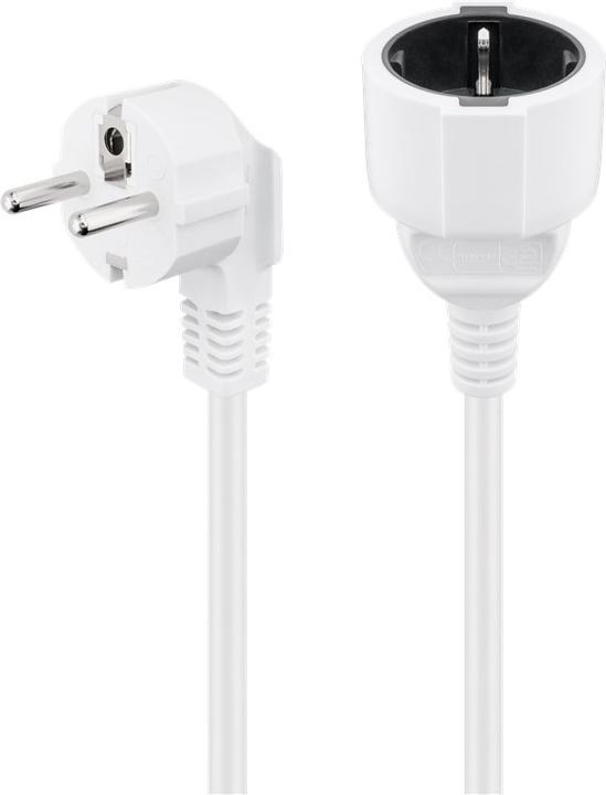 Actual product image Goobay power supply extension cable (2 m, CEE 7/4, CEE 7/7)