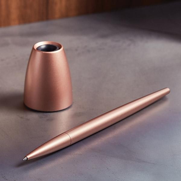 Produktbild Lexon Scribalu Długopis z bazą różowozłoty/soft gold LS64P1 (Rose Gold)