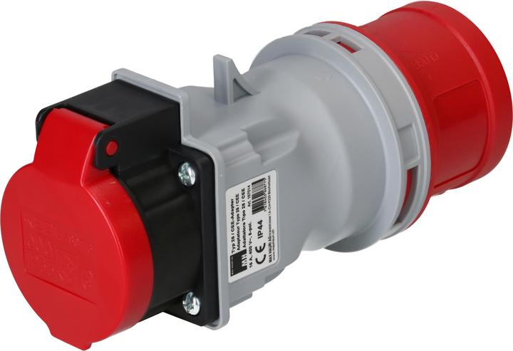 Produktbild Max Hauri maxCAMP CEE Adapter IP44 (CEE 16/5, CEE 16/5)