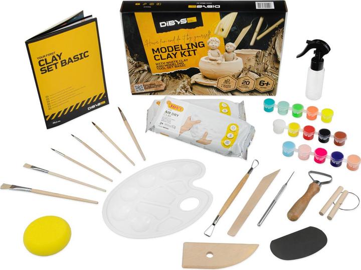 Image du produit DiBYS Kit De Mesure De Modele Avec Ton Blanc Et Kit D'Outils De Modele Basic