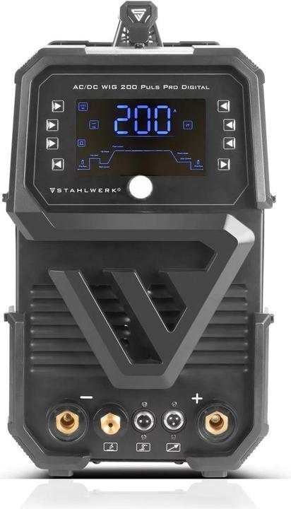 Actual product image Stahlwerk Shielding gas welder AC/DC TIG 200 Puls Pro Digital Spot 200 A